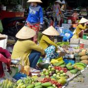 Can Tho: Marché local/Local market