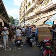 En route pour aéroport/On the way to airport: Chinatown Saigon