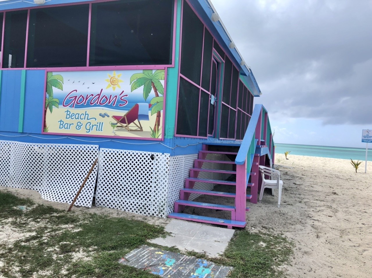 Gordon's Beach bar 15 oct.