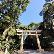 29oct: Temple Meiji « Torii gate »