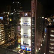 9 nov: Osaka. Vue de notre chambre