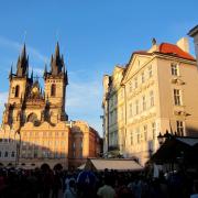 Prague: Église Notre-Dame de Tyn