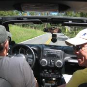 En jeep dans Custer State Park