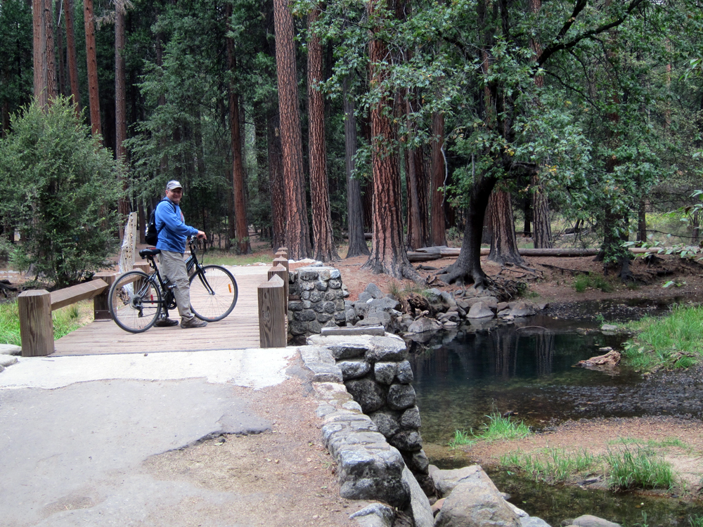 En vélo dans Yosemite Valley