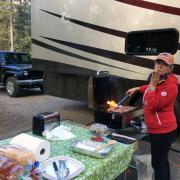 À table! Lac Louise Campground