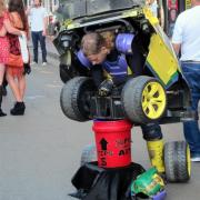 Transformer Avant/Before, Bourbon Street, New Orleans