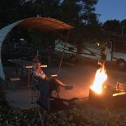 Feu de camp Yuba Lake State Park