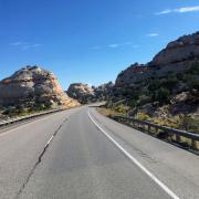 Sur la Interstate 70 vers Green River