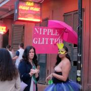 Bourbon Street: Glitter anyone?