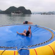 Halong Bay: Martine & Guy...