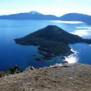 Wizard Island Crater Lake National Park