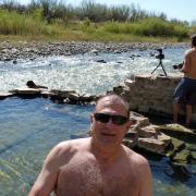 Hot Spring/Rio Grande, Big Bend Ntl Park,  Texas