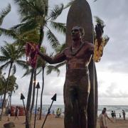 Statue de Duke Kahanamoku 