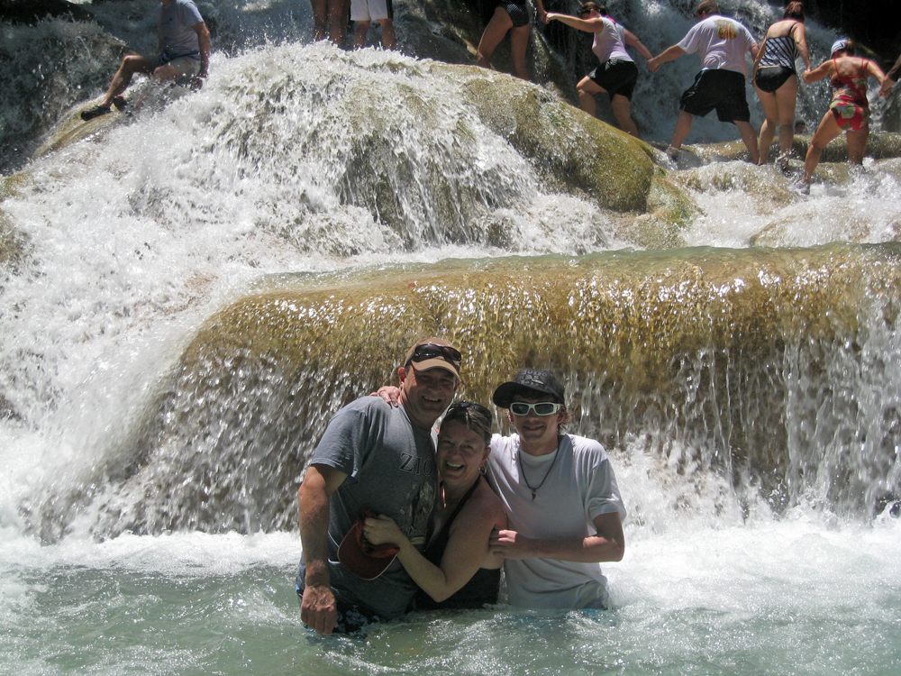 Dunn s river falls jamaique 04 2009