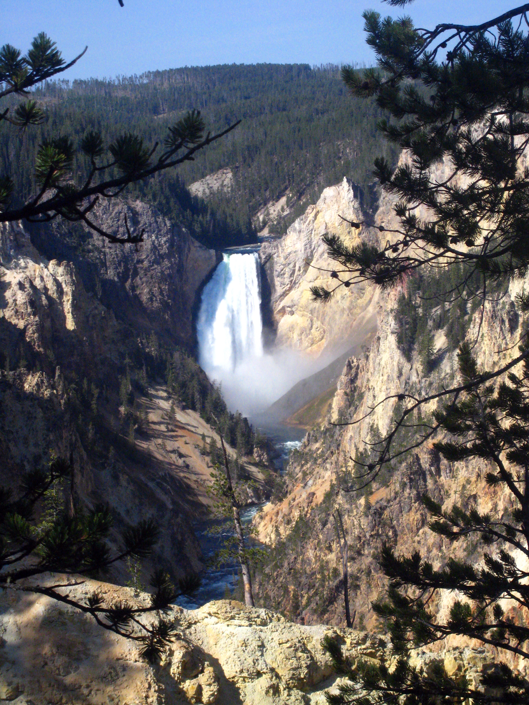 Grand canyon of yellowstone wyoming 09 2014