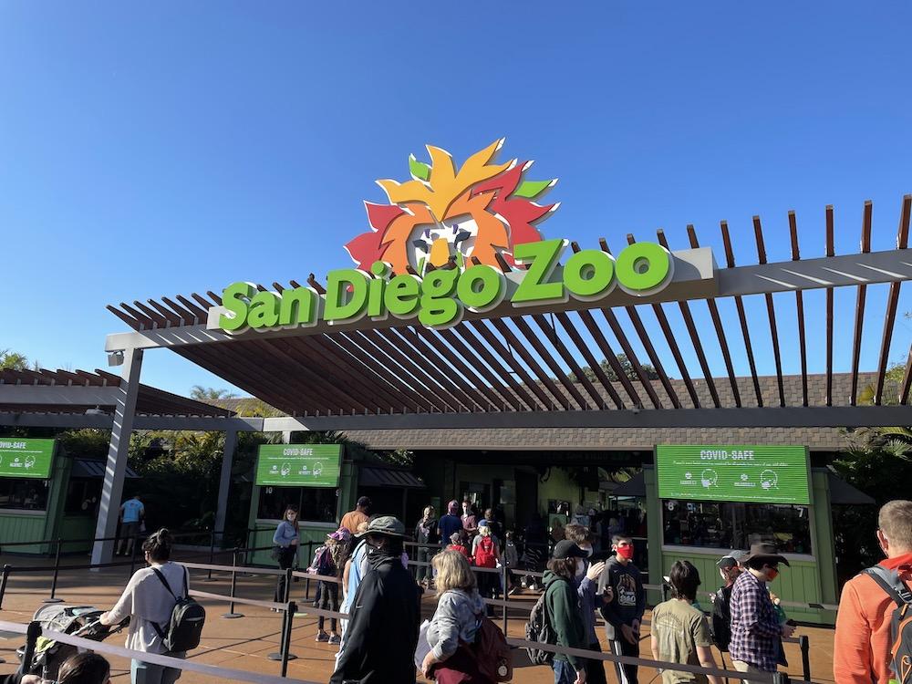 San diego zoo sign 2021